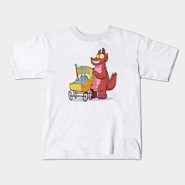 Baby Zizok Kids T-Shirt by Slack Wyrm